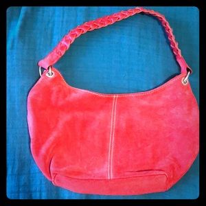 bata leather purse